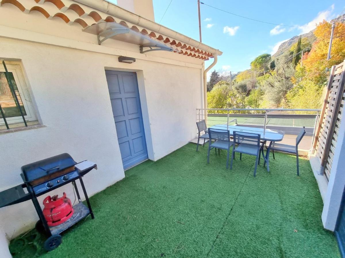 Appartamento 2 Pieces D'Exception Vue Mer Vence Esterno foto